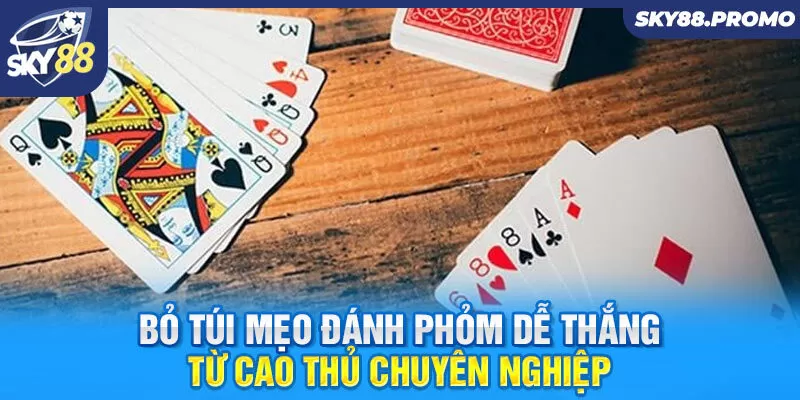 Bỏ túi mẹo đánh phỏm dễ thắng từ cao thủ chuyên nghiệp 